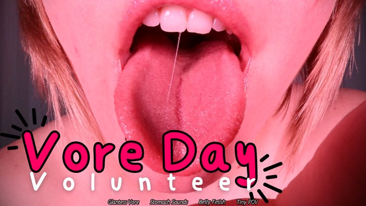 Vore Day Volunteer - HD - The Goddess Clue, Spoiled Giantess Devours You, Teasin