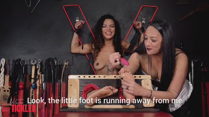 A nervous Mibby offering her little feet to Valentina. (English subtitles 720p)