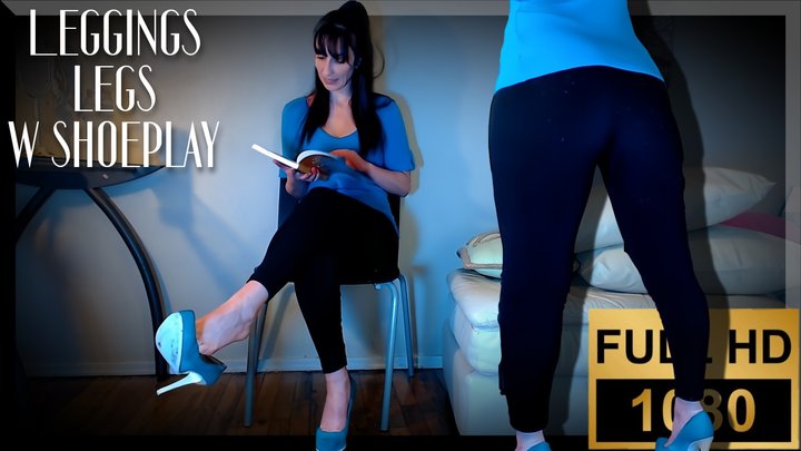 Leggings legs w shoeplay