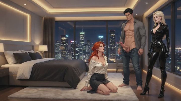 Blow Jobs Stories #9: Consensual Goon State Submission in Our Luxury Suite