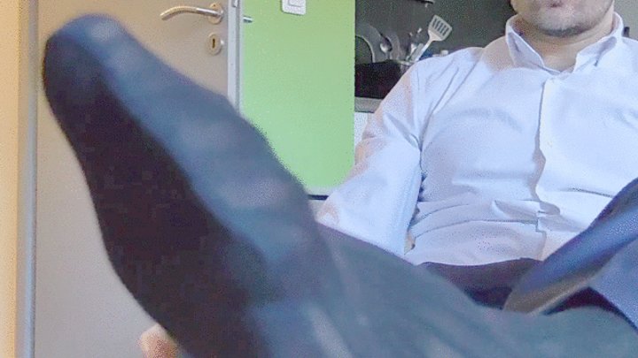 Gio's black dress thin socks