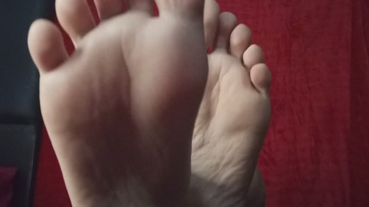 Close up of my feet and soles