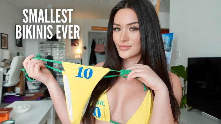 Micro Bikini Try On Haul IN 4k