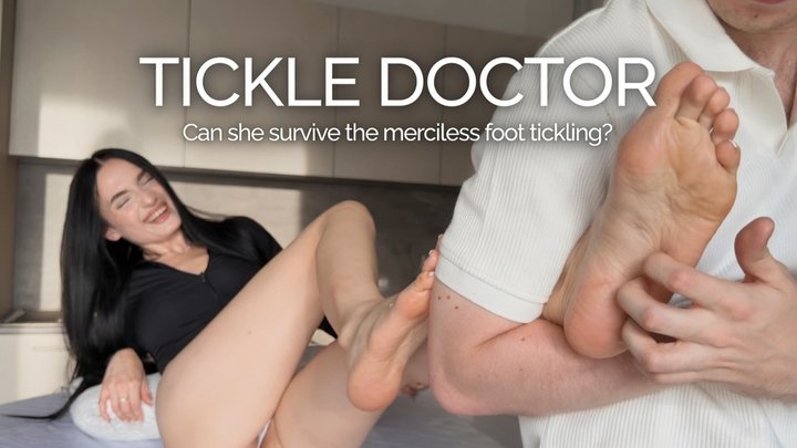 Tickle Doctor Examines My Ticklish Feet – Merciless Sole & Toe Tickling Session 
