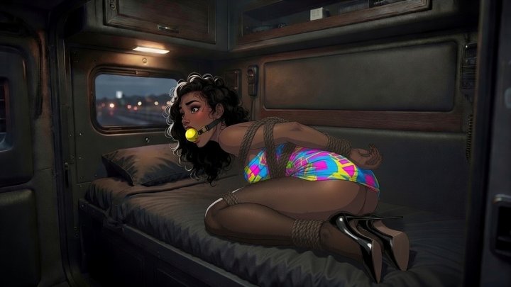 She s Sick of the Trip I Tie Her Up in the Camper