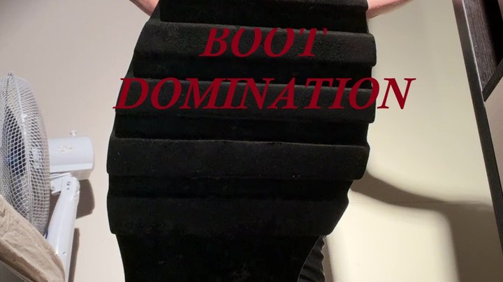 Your job is to lick my boots
