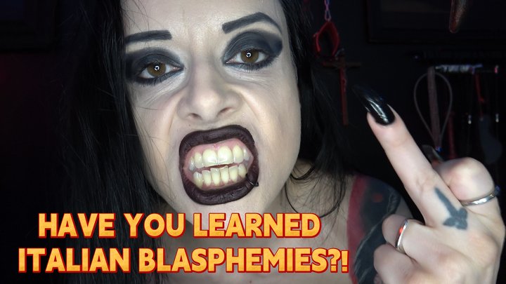 HAVE YOU LEARNED ITALIAN BLASPHEMIES? (eng sub)