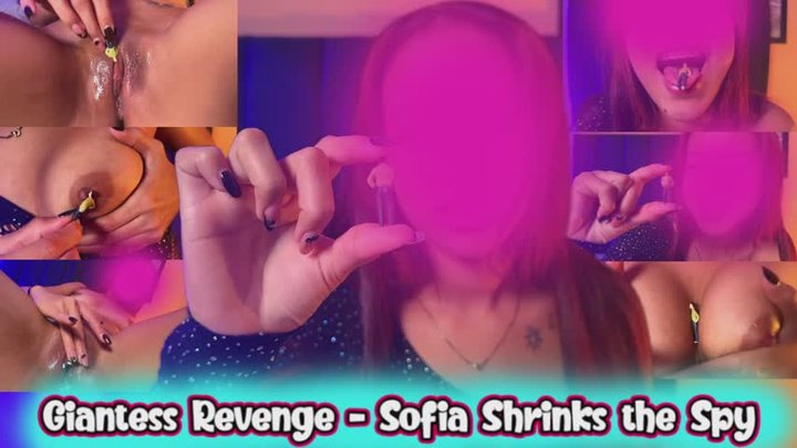 Giantess revenge sofia shrinks the spy - Sofia