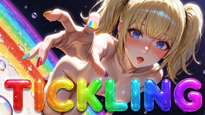 TICKLING - Soft Cuffs to Bedposts, Straddling Chest While Fingers Dance Under Ar