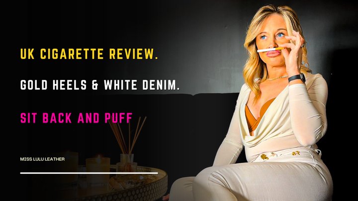 Honest Cigarette Review – Smoking & Reviewing My 100s in White Denim Jeans, Whit
