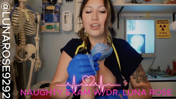 NAUGHTY EXAM WITH DR. LUNA ROSE POV!
