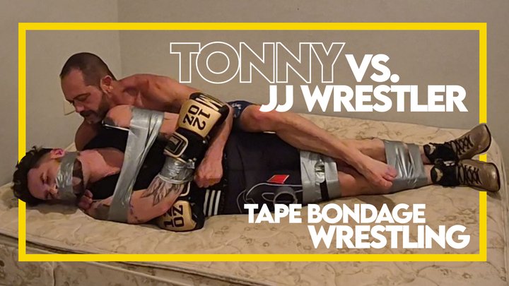 Tonny Tape Vs. JJ Wrestler (1080p) Gay Bondage - Gay Domination - Wrestling - Fa