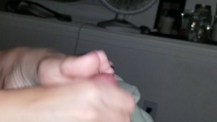 Bedtime Blue Toes Handjob