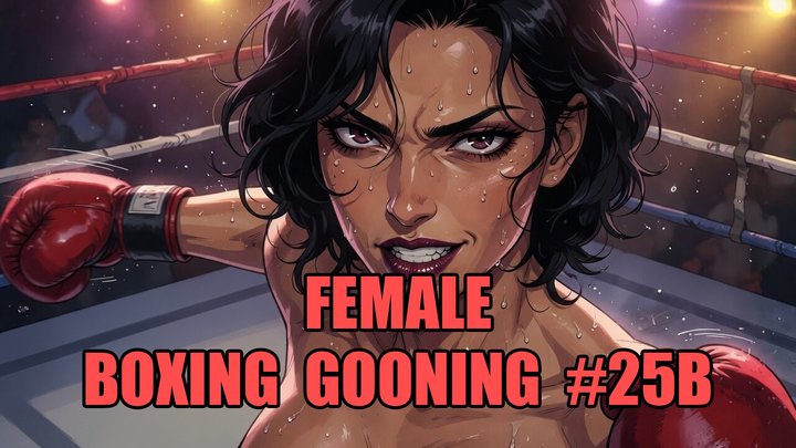 Female Boxing Gooning #25B: Knockout Queens Brain-Melting Ring Domination (Anima