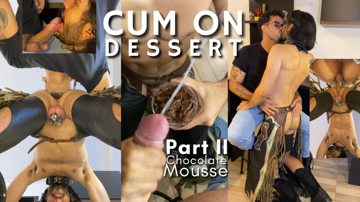 Special Recipe: Mousse Topped With Master’s Cum 1080p - BDSM - Leather - Dominat