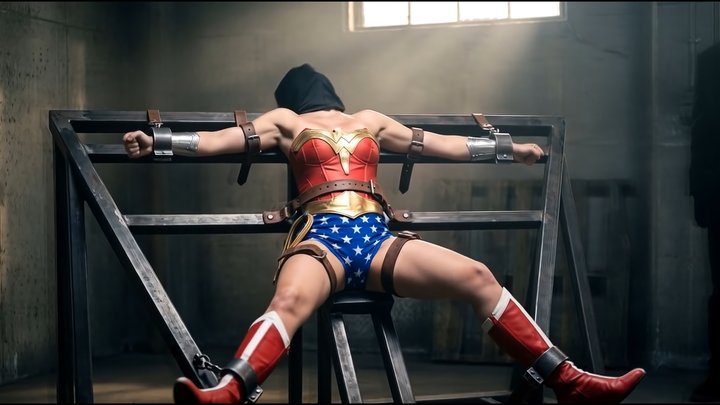 Wonder Woman Bondaged | SD