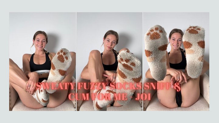 My Filthy Fuzzy Socks Stink of Pure Sweat, Sniff Deep and Cum For Me Little Pupp