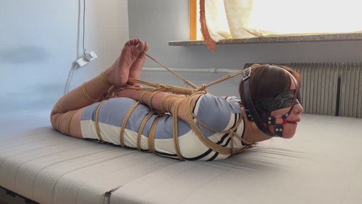 shufu234-tighten hogtied bondage