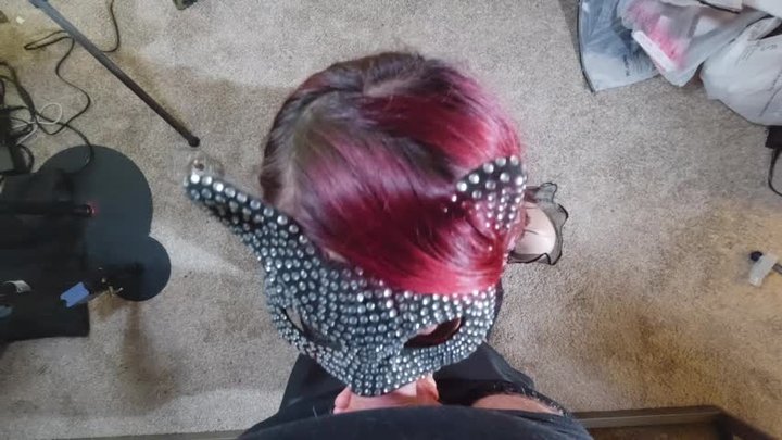 Cat Mask Facial (POV)