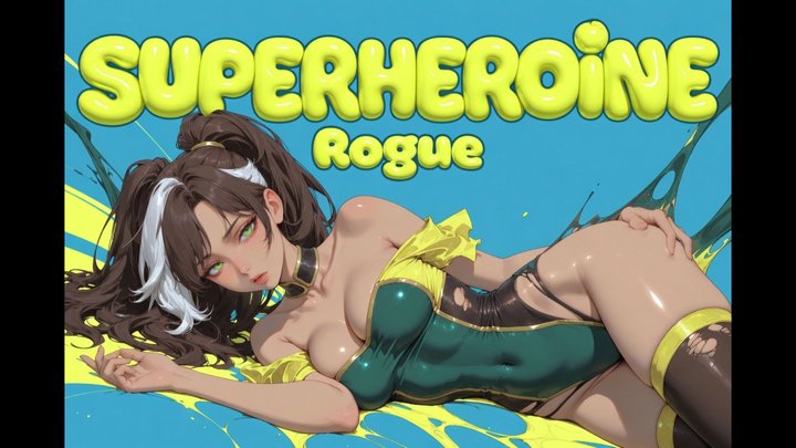 SUPERHEROINE ROGUE (X-men) – Power-absorbing mutant who steals abilities and mem