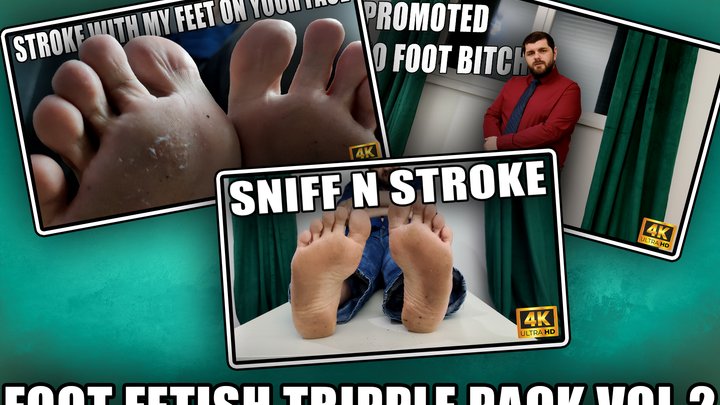 Foot Fetish Tripple Pack Vol 2 - 4k UHD 2160p - KingMarti - MOV
