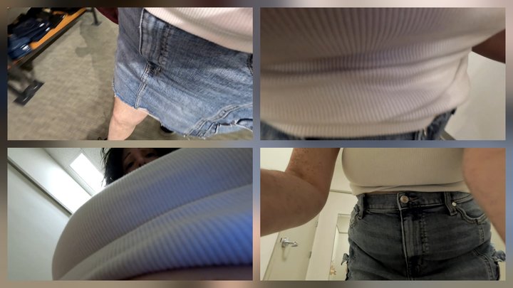 ASMRING Mall Walking Under My Tank Top