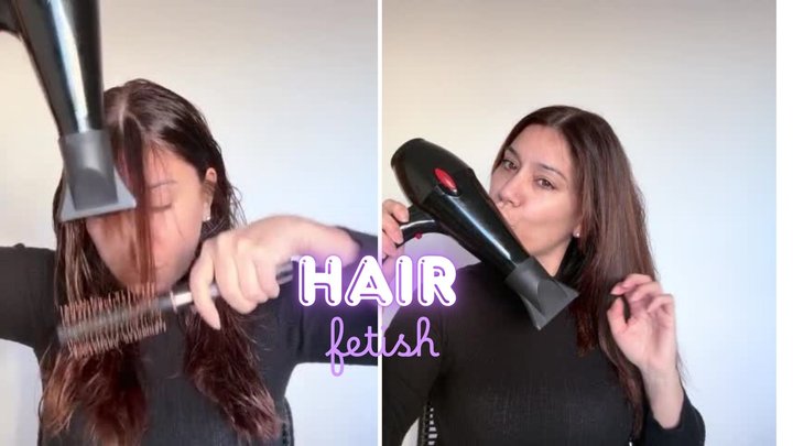 Blow Drying My Hair copy