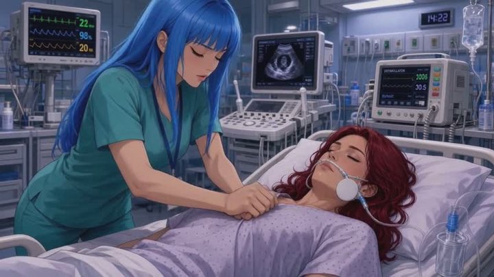 CPR Stories #20B: Neon Blue Hands of Revival (Animated)