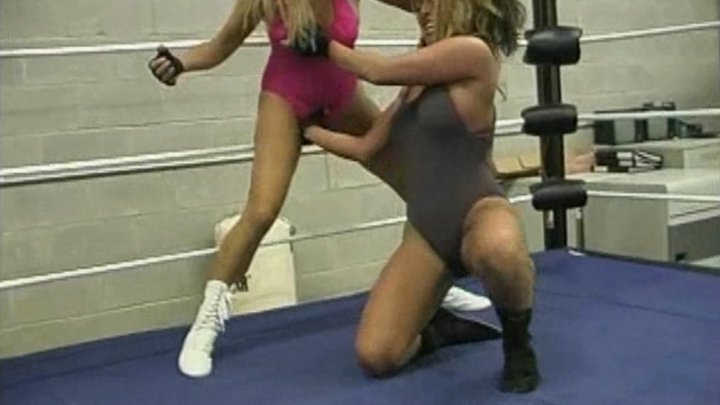 Tempers Flair, Gudge Match In Leather Fight Gloves