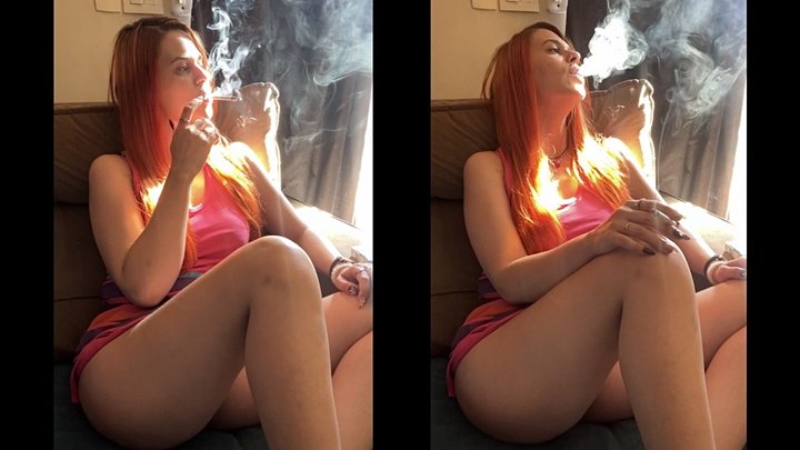 A casual day smoking