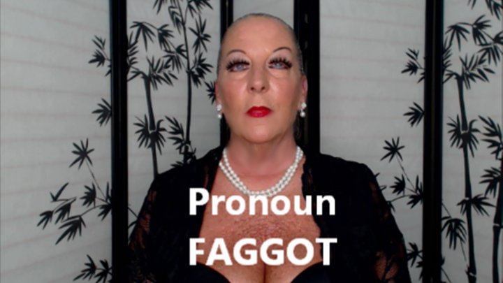 Pronoun Faggot Goddess Natasha HD (WMV)