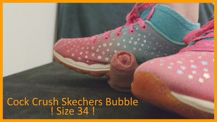 LittleShoes - Cock Crush Skechers Bubble Size 34 | 043B