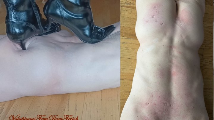 Sadistic Heel Trampling- Boots From Hell