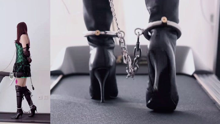 CLK031 BONDAGE HANDCUFF AND SHACKLE VIBRATOR BUTT PLUG ELECTRIC BALLBUSTING CHAS