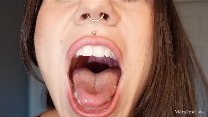 Close Up Mouth Fetish Burps