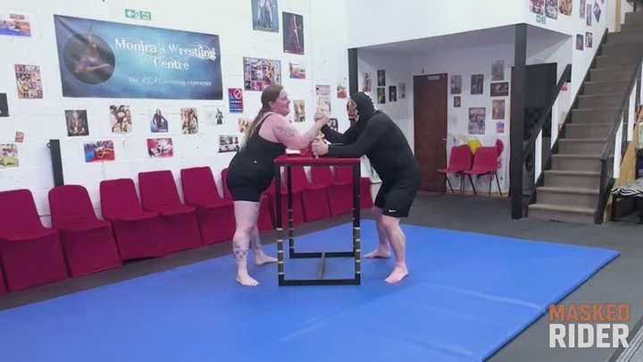 Arm Wrestling to Wrestling Domination: Vanquish vs Masked Rider