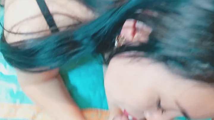 An unfaithful wife asks for fetishistic sex involving slapping on her breast-say