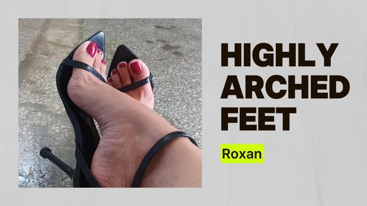 High heels with pronounced arches (3)