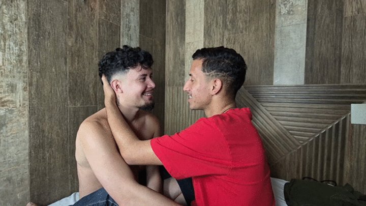 Two 18-year-old men kissing for the first time - by Rick Wink and Gledstone Hill