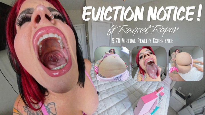 Eviction Notice: 360 POV Virtual Reality Giantess Voring, Burping, Fart, Bloated