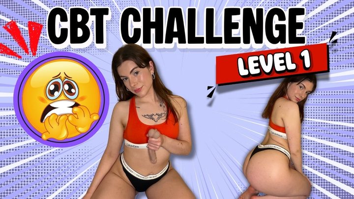 Orvilina's CBT Challenge Level 1: Complete CBT Tasks with Jerk Off Encouragement