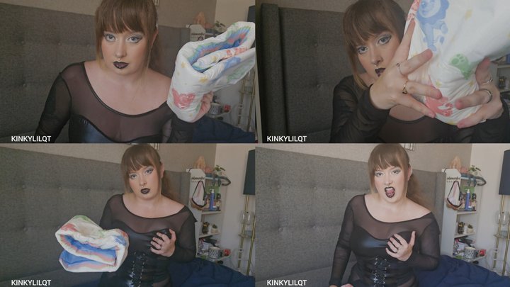 Evil Alt Witch ABDL Transformation Part 2 making you wear, piss & mess your Fian
