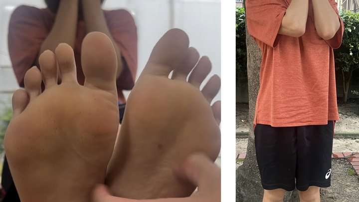 Japanese Beauty with Super Sensitive Size 8 Soles Thrashes Around as She Gets Ti