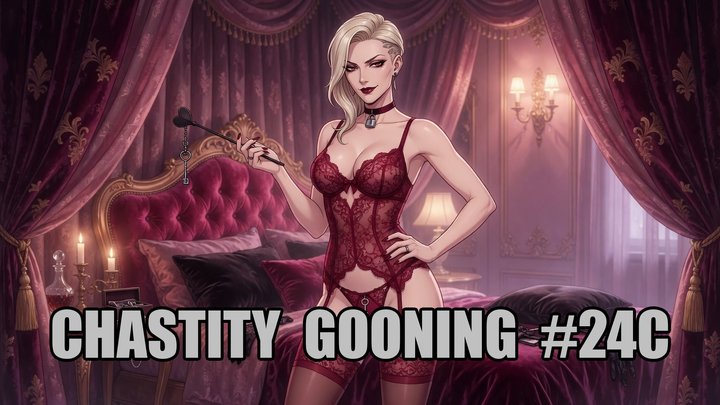 Chastity Gooning #24C: Locked and Owned (Animated, Music)