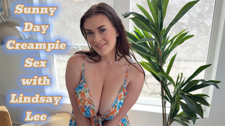 Sunny Day Creampie Sex with Lindsay Lee - 4K