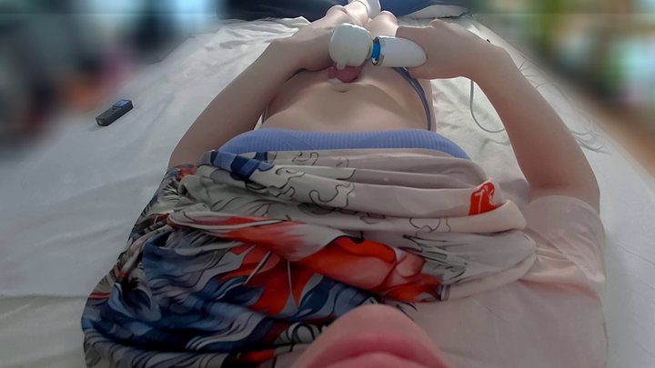 [FPOV] 18-Year-Old Trans Woman Reaches Climax with Her Magic Wand