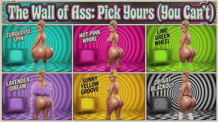 The Wall of Ass: Pick Yours
