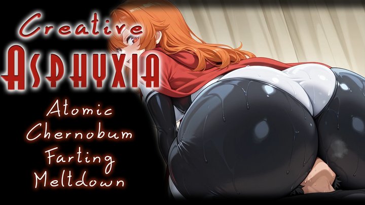 Atomic Chernobum Farting Meltdown - The superheroine Atomic Chernobum defeats th