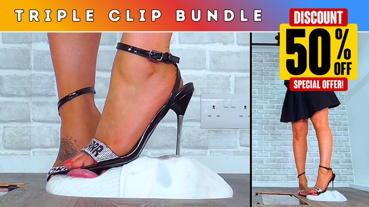 I Snapped The Heel Off My Friend's Shoes Trampling My Slave's Face (253) - Tripl