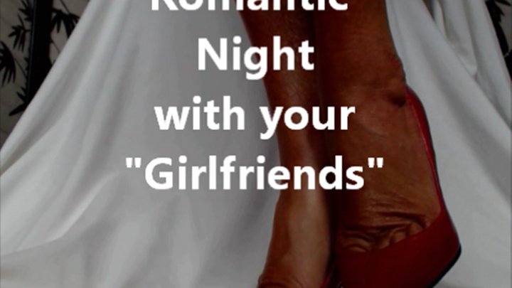 Foot Fetish Foot Piggy Romantic Night with your Girlfriends Goddess Natasha XHD 